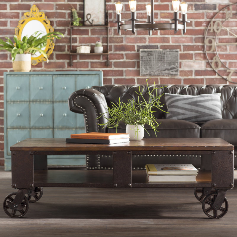 Trent Austin Design® Schlenker Wheel Coffee Table & Reviews